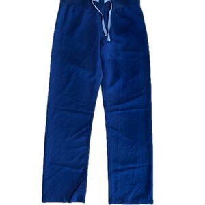 Figs Technical Collection Scrub Pants Size Small Blue Style T21003 Straight Leg